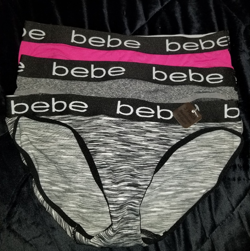 BEBE Seamless bikini panties brand new medium